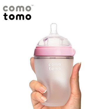 Bình sữa Comotomo 250ml màu hồng đến từ Mỹ