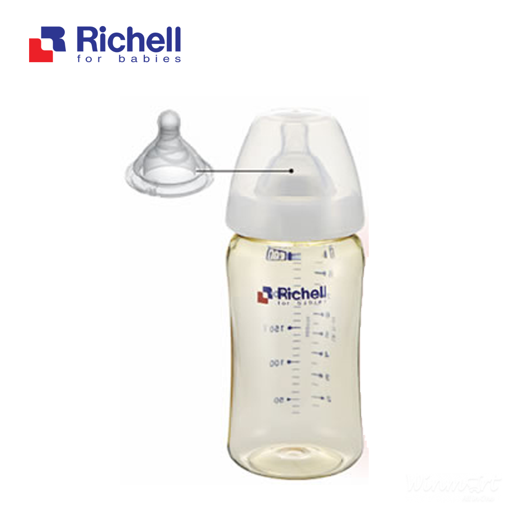 Sản phẩm bình sữa PPSU Rechell mã 8139 dung tích 320ml