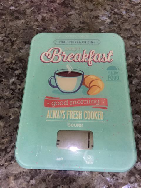 Cân chia thực phẩm Breakfast mã KS19 thiết kế thông minh