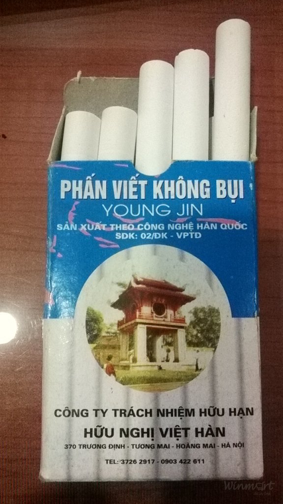Combo 60 hộp Phấn viết Hàn Quốc giá tốt nhất tại Winmart.onl