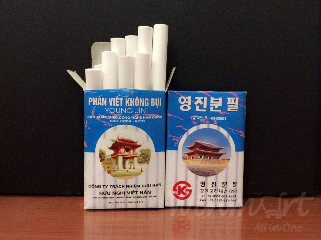 Combo 60 hộp Phấn viết Hàn Quốc
