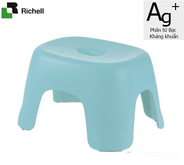 Ghế nhựa kháng khuẩn Hayur Richell màu Xanh lơ RC33427 