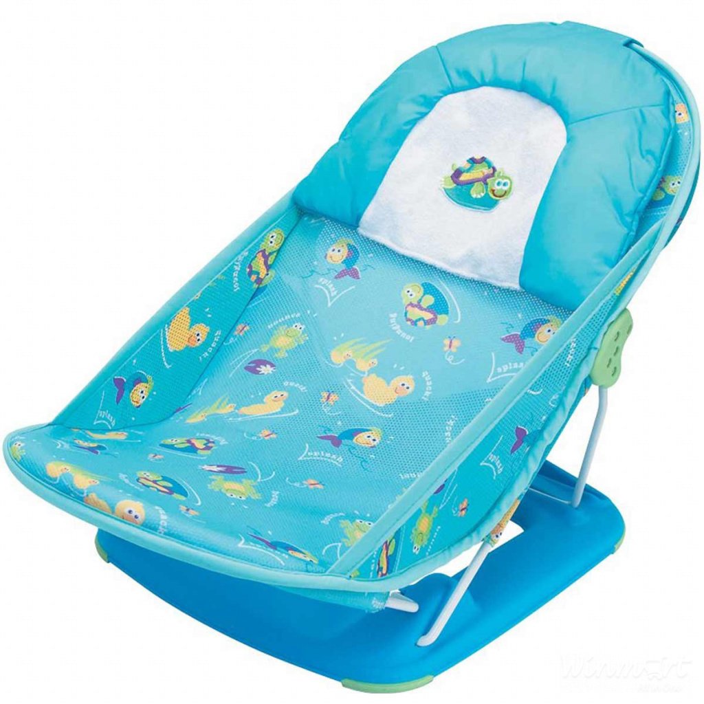 Ghế tắm nằm màu xanh cho trẻ sơ sinh đến khi biết ngồi SM18500
