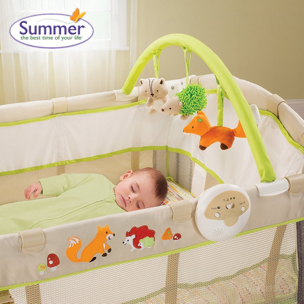 Giường cũi Summer Fox & Friends playard SM22243