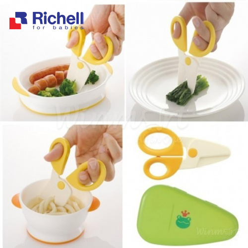 Kéo cắt thức ăn Richell dễ sử dụng