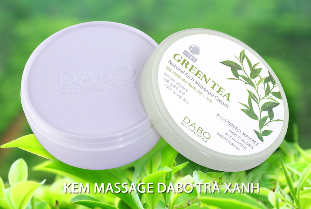 Kem mát-xa DABO Green Tea Massage Cream 200ml - Winmart.onl