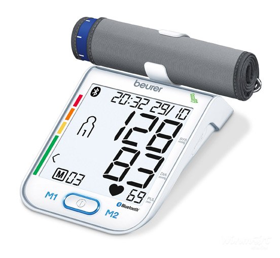 Máy đo huyết áp công nghệ Bluetooth mã BM77 nhập khẩu tại Đức