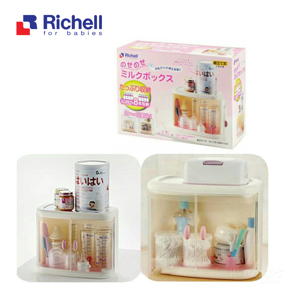Tủ mini úp bình sữa Richell RC41610 chất liệu cao cấp