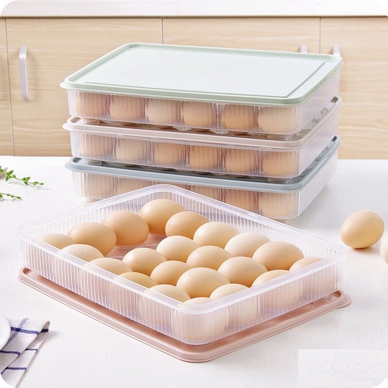 Combo 2 Hộp đựng trứng tiện lợi chất liệu hộp cao cấp