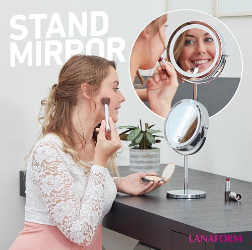 Gương Trang Điểm Lanaform Stand Mirrorr X10_Winmart.onl