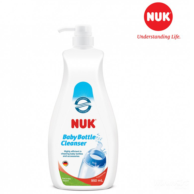 Nước rửa bình sữa NUK chai 950ml NU21461