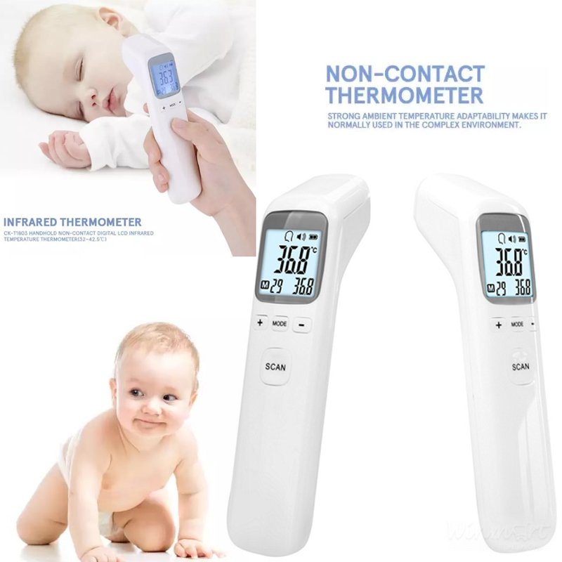 Nhiệt kế hồng ngoại đo tai & trán Infrared Thermometer