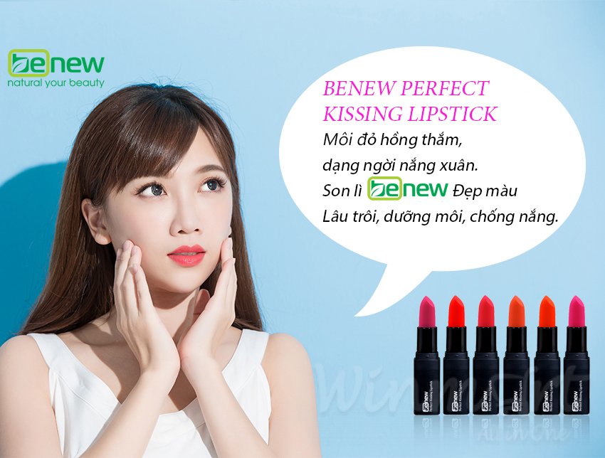 Son lỳ siêu dưỡng Benew Perfect Kissing Lipstick E02 3.5g giá tốt nhất tại Winmart.onl